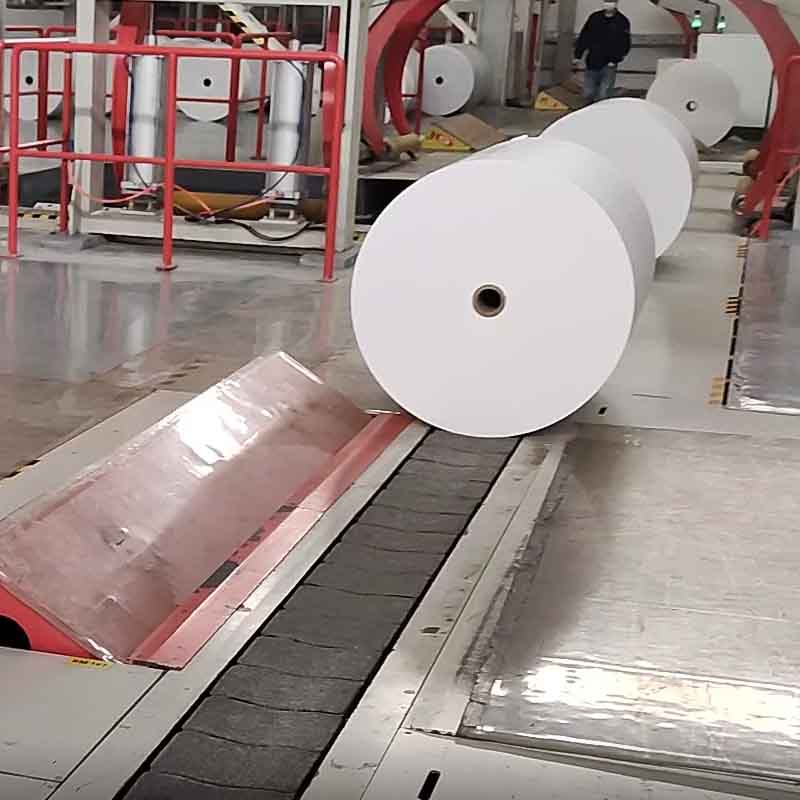 1. O tipo V é feito especialmente para o rolo de papel. 3. O transporte automático dos rolos de acabamento na fábrica de papel também pode ser usado para transportar outros produtos com formato de rolo.