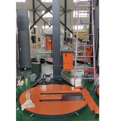 Envolvedora de estiramento rotativa