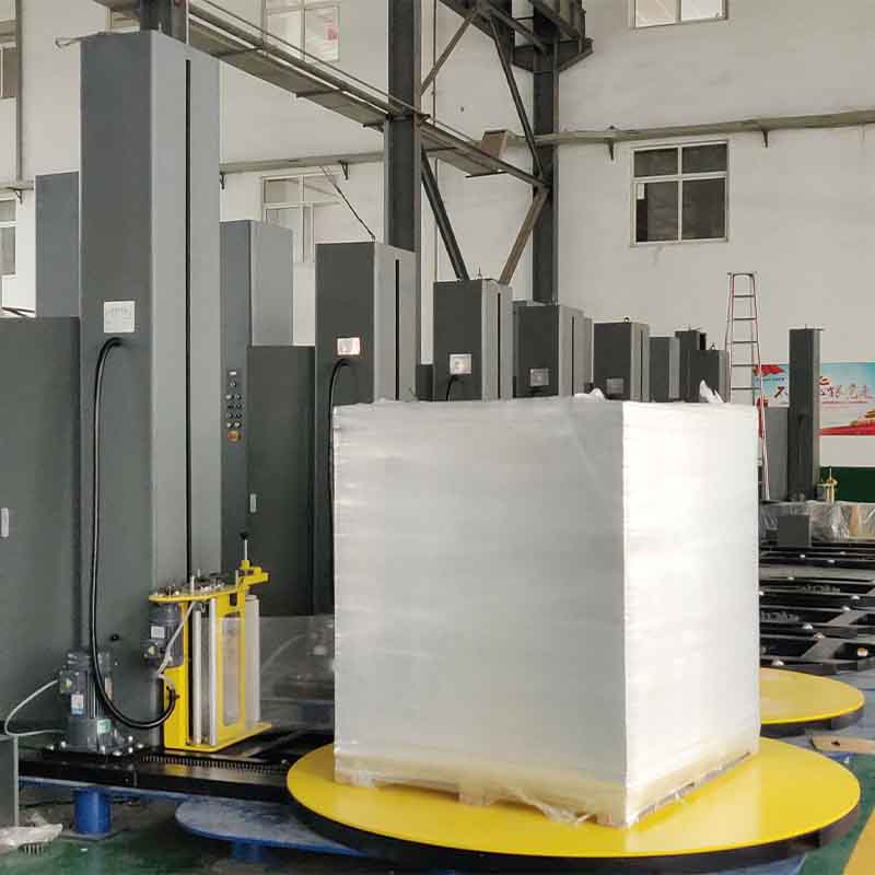 Automatic Turntable Pallet Wrapper